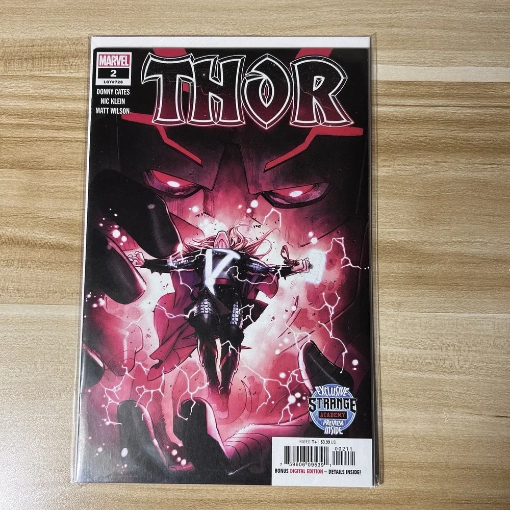 THOR 2 BLACK WINTER STRANGE ACADEMY PREVIEW (2020, MARVEL COMICS)